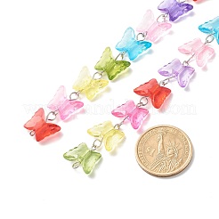 Chaînes de perles acryliques faites à la main&nbsp;AJEW-JB01083