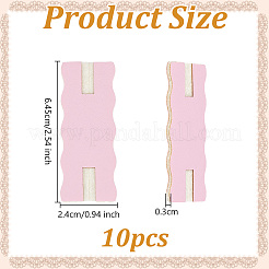 Cartellini espositivi per collane in similpelle pu&nbsp;CDIS-WH0021-042C