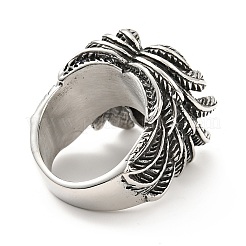 Anillo de acero inoxidable 316&nbsp;RJEW-C030-06B-AS