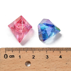 Уф-покрытие прозрачные акриловые бусины OACR-D316-16