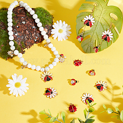 Подвески из сплава эмали 24шт 6 стиля&nbsp;ENAM-PH0002-09