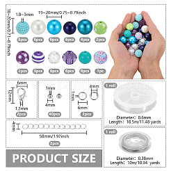 Kits de marquage de bijoux à faire soi-même&nbsp;DIY-PH0033-33