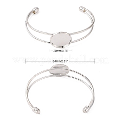 Латунь манжеты браслет материалы MAK-S001-SZ016S-20