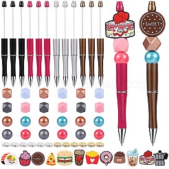 Наборы ручек из бисера на тему еды своими руками&nbsp;DIY-SZ0010-09