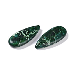 Подвески из окрашенной синтетической императорской яшмы G-P529-07J