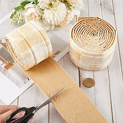 PE グレイン コンタクト ペーパー  壁のステッカー  棚ライナードレッサー引き出しロッカー用  モカシン  79x4mm  2.3 m /ロール&nbsp;DIY-WH20013-14B