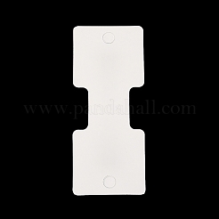 Сложите картонные бумажные карточки для демонстрации ювелирных изделий для хранения ожерелий и браслетов CDIS-A006-10