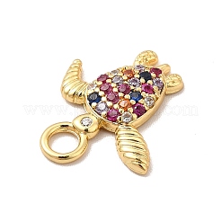 Стойки обшивки латунь микро проложить Циркон подвеску KK-P230-23G-B