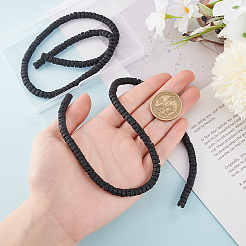 2 нить бусины из натурального вулканического камня G-GO0001-53