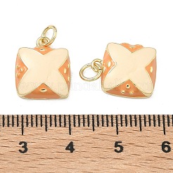 Латунь эмаль подвески&nbsp;KK-F933-16G