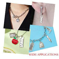 40шт 8 стиля подвески из сплава в тибетском стиле&nbsp;TIBE-FP0001-17