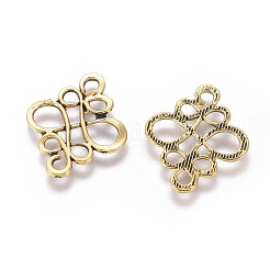 Соединительные элементы в тибетском стиле TIBE-4876-AG-RS