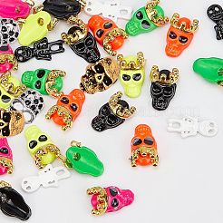 45 cabochon en alliage de 9 styles&nbsp;MRMJ-OC0002-77