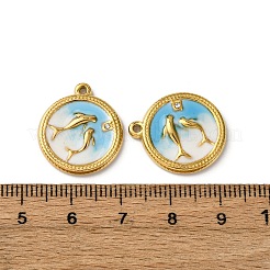 Подвески из нержавеющей стали 304 со стразами STAS-L299-16G-03