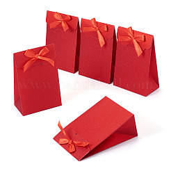 Прямоугольные блестящие бумажные подарочные пакеты CARB-TAC0002-05A