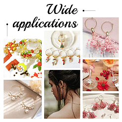 Фурнитура для сережек-колец из нержавеющей стали 304 STAS-UN0022-74