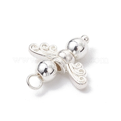 10 шт. подвески-ангелы из синтетического немагнитного гематита с гальваническим покрытием PALLOY-JF03636-01