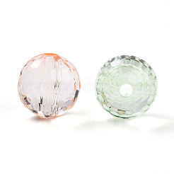 Прозрачные акриловые бусины&nbsp;X-TACR-N019-02