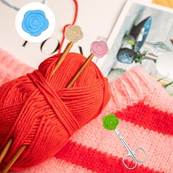 20шт 10 цвета розовые силиконовые бусины SIL-SZ0001-62