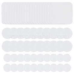 60 pz 3 stili di adesivo biadesivo in PVC&nbsp;AJEW-CY0003-13