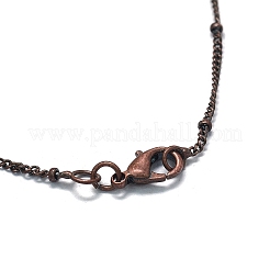 Ожерелья-цепочки из латуни&nbsp;NJEW-D302-84R