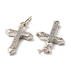 Латунные микро проложить кубического циркония подвески&nbsp;LS-ZIRC-P060-21P