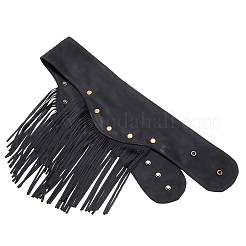 Пояса с кисточками из матовой искусственной замши для джинсов AJEW-WH20816-016A