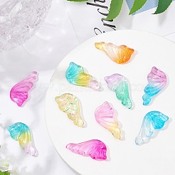 Окрашенного распылением стеклянные подвески GGLA-BC0001-003