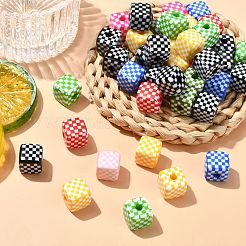 Непрозрачные акриловые бусины&nbsp;MACR-CJC0006-08