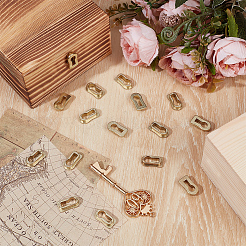 16 шт. винтажные ключи из цинкового сплава&nbsp;FIND-BC0019-25G