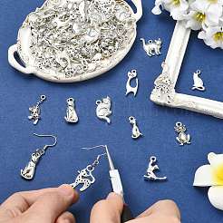 100 pz 10 stili pendenti in lega di stile tibetano&nbsp;FIND-CJ0005-66
