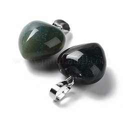 Природные моховой агат подвески G-I311-A08