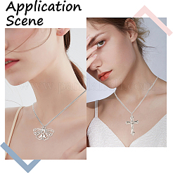 20 шт. набор женских цепочек-ожерельев из нержавеющей стали 304&nbsp;STAS-SC0008-07