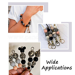 50 шт. Набивные натуральные деревянные бусины WOOD-TA0001-56