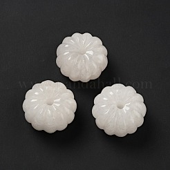 天然混合石ビーズ  カボチャ  25x15~16mm  穴：3.5mm&nbsp;G-D475-03