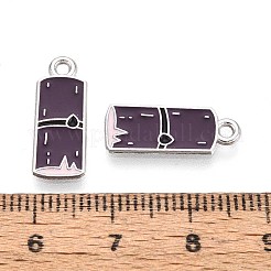 Эмалевые подвески из фруктового сплава&nbsp;PALLOY-S058-01P-12