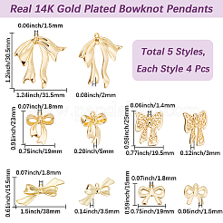 Подвески из сплава 20 шт.&nbsp;FIND-BBC0004-16