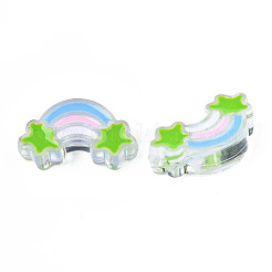 Прозрачные акриловые бусины&nbsp;X-TACR-S117-15