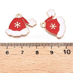 Natale in lega tema ciondoli smaltati&nbsp;LS-ENAM-T020-10L