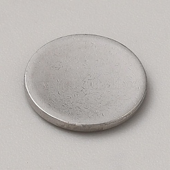 304 Edelstahl-Stanzrohling-Tag-Cabochons&nbsp;STAS-WH0033-50C