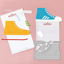 Углеродистая сталь разрезает трафареты DIY-WH0309-1151