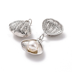 Кулон из сплава с кристаллами горного хрусталя&nbsp;FIND-H041-18P