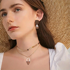 10 шт. подвески из дерева и смолы 5 стилей&nbsp;FIND-YW0008-21