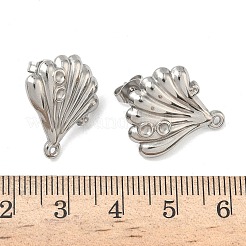 Фурнитура для сережек-гвоздиков из нержавеющей стали 304 STAS-Z175-02P-01