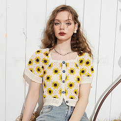 80 шт. пуговица с 1 отверстиями из смолы BUTT-GF0003-53