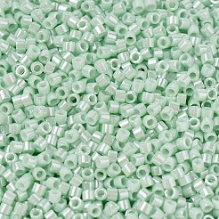MIYUKIデリカビーズ  シリンダー  日本製シードビーズ  11/0  （db1536)不透明ライトミントセイロン  1.3x1.6mm  穴：0.8mm  約20000個/袋  100 G /袋&nbsp;SEED-J020-DB1536