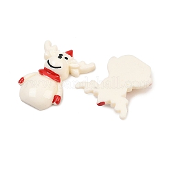 Кабошоны из непрозрачной рождественской смолы&nbsp;RESI-XCP0002-66D