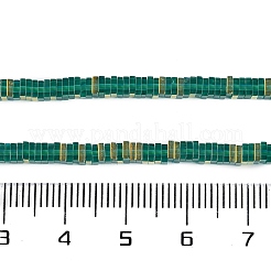Стеклянные бусины с гальваническим покрытием &nbsp;GLAA-B023-01A-03