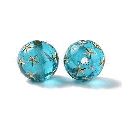 Прозрачные акриловые бусины OACR-E015-19