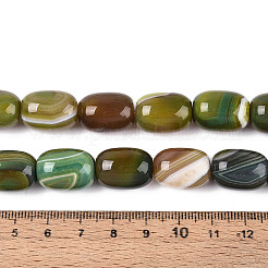 Природный агат бисер нитей G-N356-02A-05